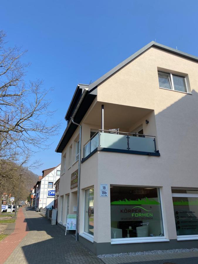 Ferienwohnung Hausbergblick Bad Lauterberg Exterior foto